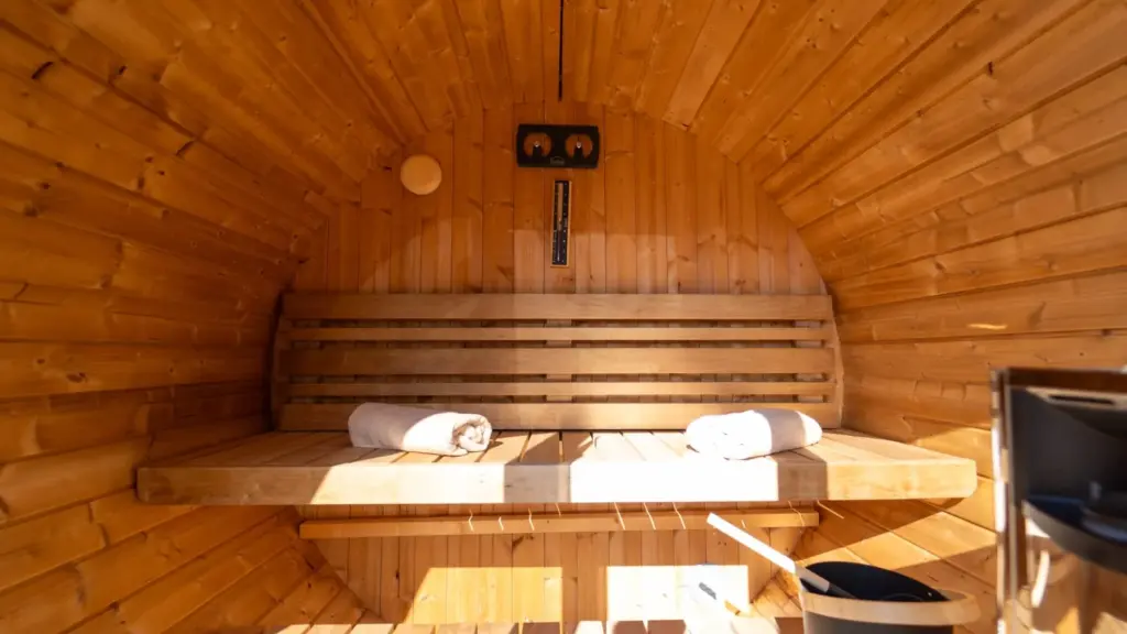 47 Suites & Spa : intérieur du sauna