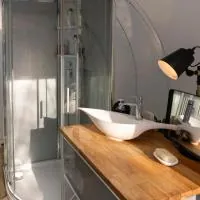 Au Calme Absolu : petite salle de bain