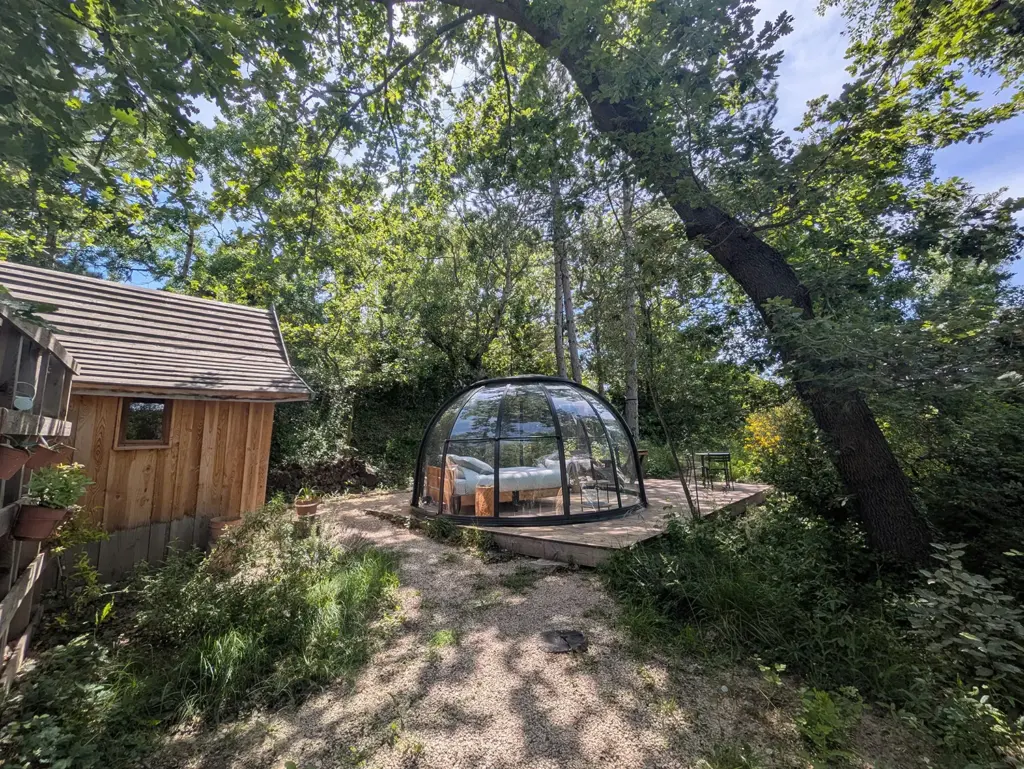 Bulles d'Olive : bulle et cabane salle de bain