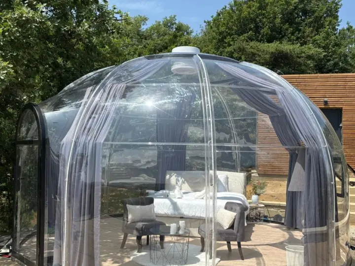 Bulle StelléA – Domaine CollinéA (Bathernay, Drôme)