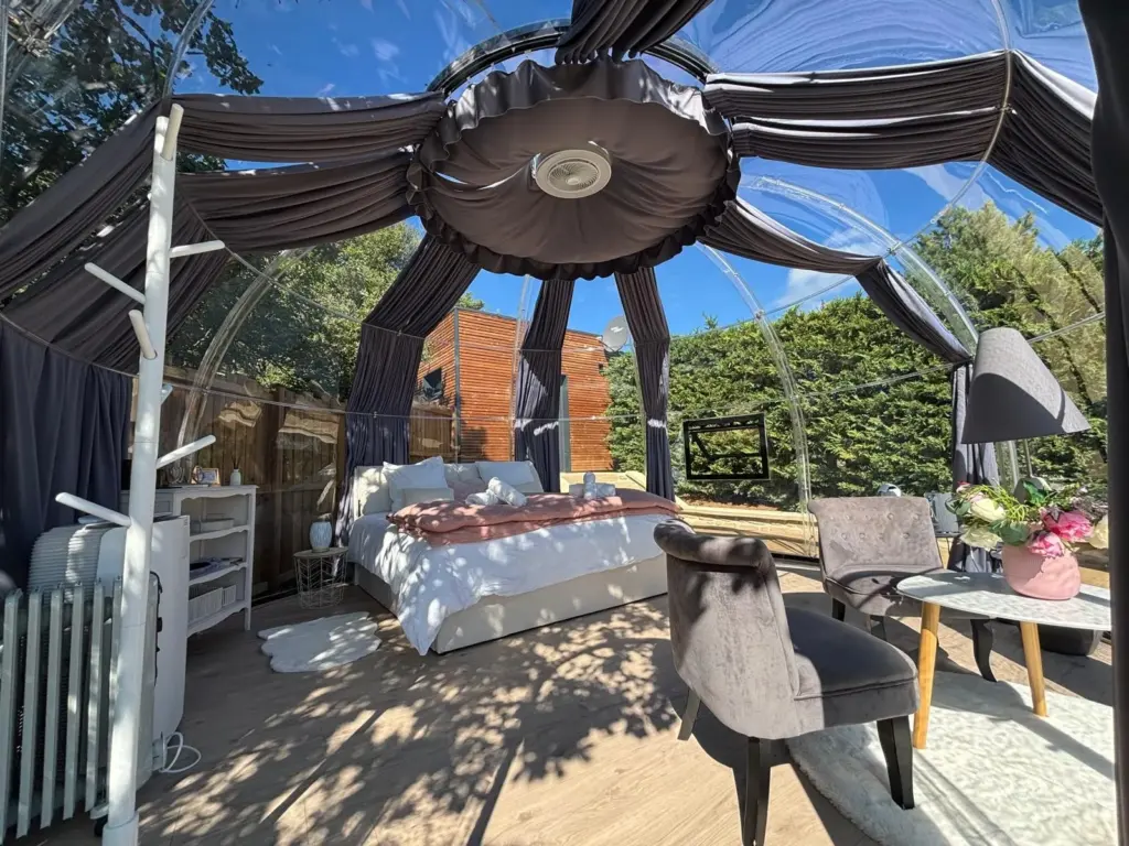 Bulle StelléA (CollinéA) : intérieur de la bulle