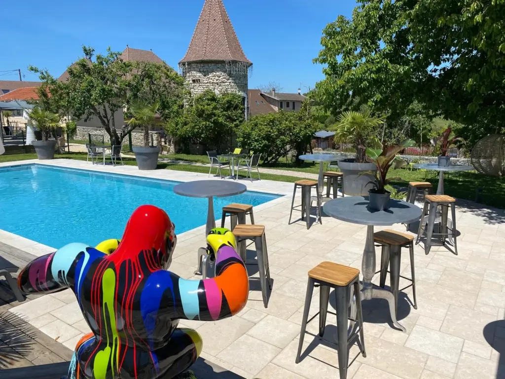 Domaine de Suzel : piscine du domaine