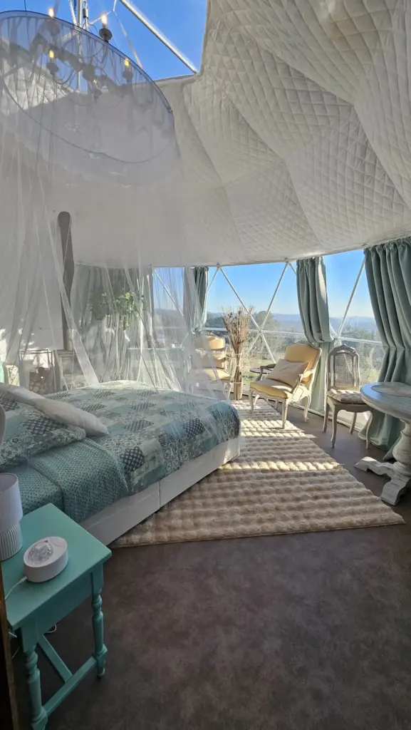 L'Auberge de la Tuilière : intérieur du Luxo Dôme