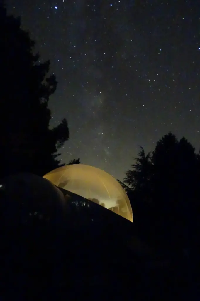 La Parenthèse Insolite : bulle sous la Voie lactée