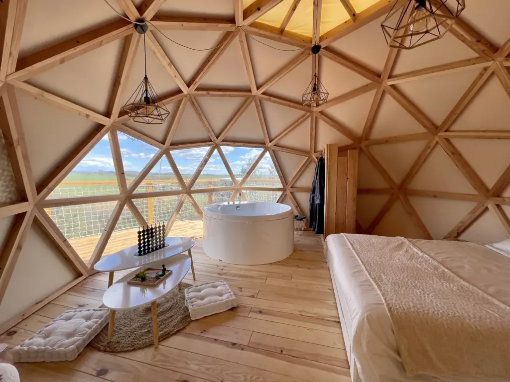 Lavan'dôme : intérieur du dôme