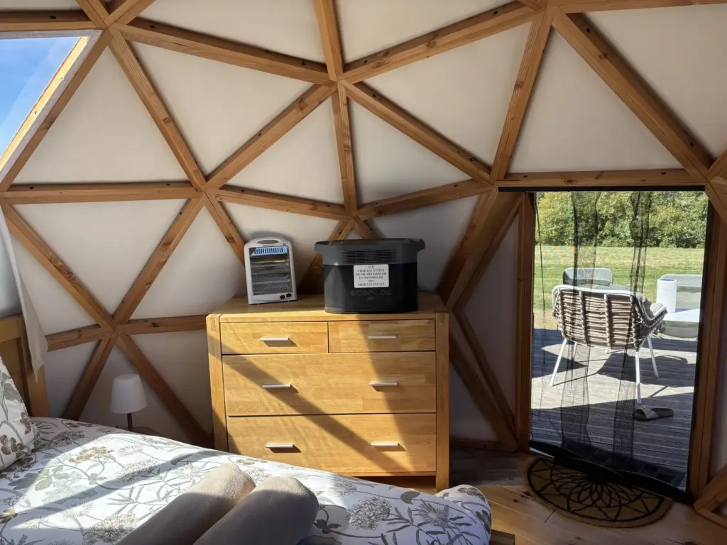 Le Volcanic Dôme : intérieur du dôme