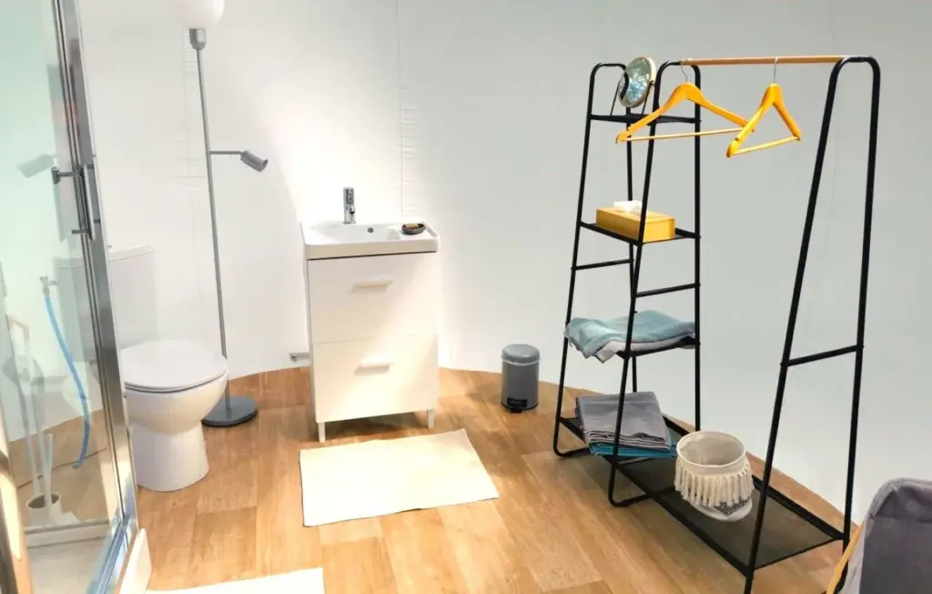 Noct'en Bulles : salle de bain de la bulle